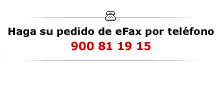 Order eFax by Phone