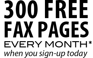 300 Free Fax Pages