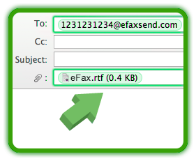 Attach document you want to fax and click “SEND”.